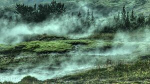 Jarðhitasvæði eru meðal sérstæðustu náttúrufyrirbæra á Íslandi og njóta hverir og aðrar heitar uppsprettur ásamt lífríki sem tengist þeim sérstakrar verndar, landvernd.is