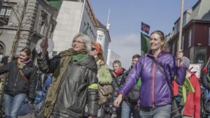 Græna gangan var vel sótt, landvernd.is