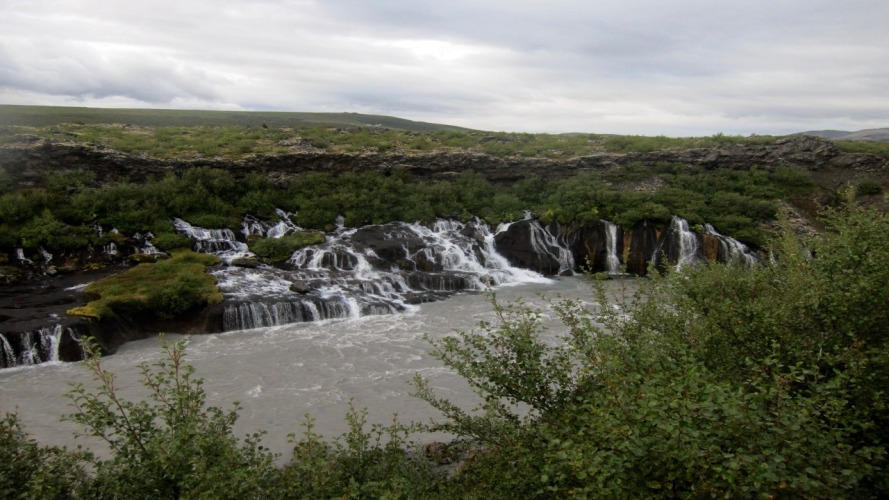 Hvítá í Borgarfirði sem á upptök sín í Langjökli og Eiríksjökli. Hvítá í Borgarfirði er enn óvirkjað vatnsfall.